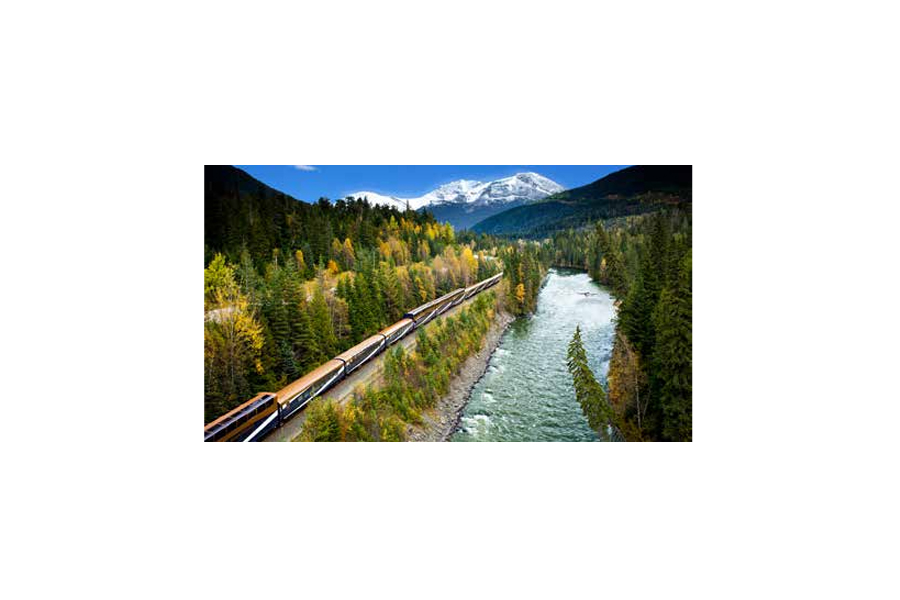 The Canadian Rockies Aboard the Rocky Mountaineer