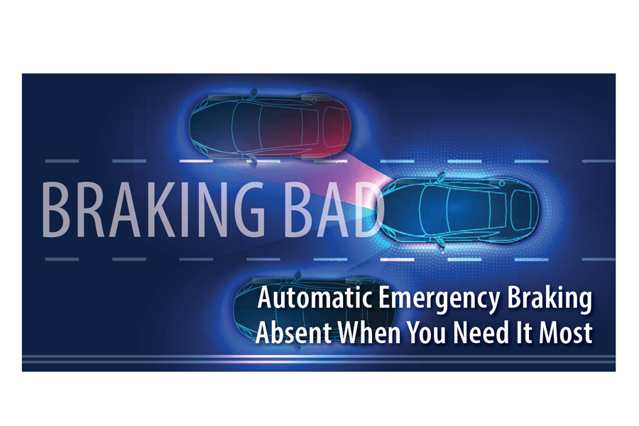 Automatic Emergency Braking Absent When You Need It Most